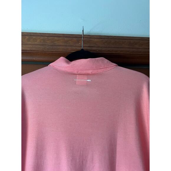 NWT J. Crew Men's Performance Polo Shirt With COOLMAX Grapefruit Pink Size L - Picture 12 of 12